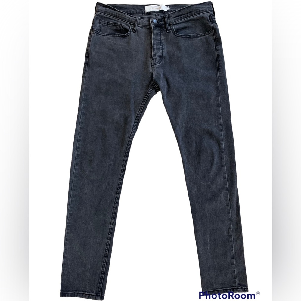 Topman Black Stretch Skinny Jeans 32